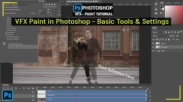 VFX Paint in Photoshop - Photoshop Basic Tools For VFX Paint | Photoshop VFX Paint Tutorial