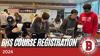BHS Course Registration 2024 Profile