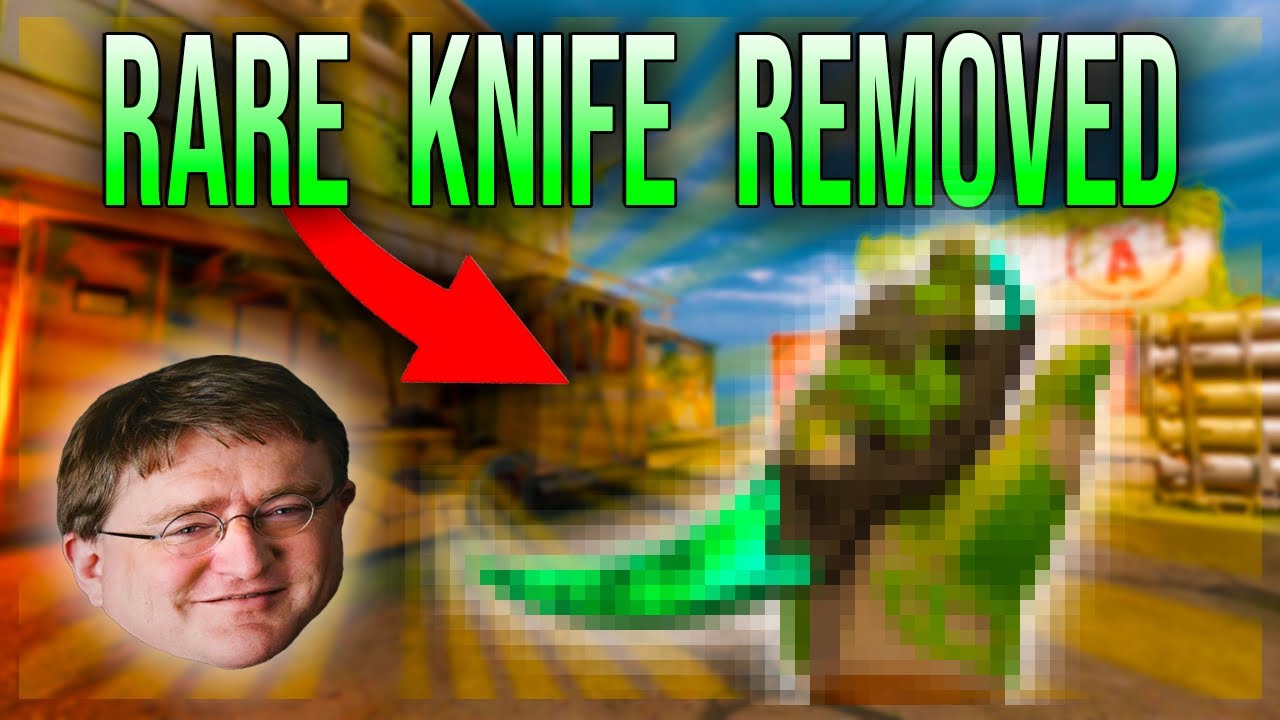 GLITCHED CS2 KNIFE REMOVED... (Rare CS:GO Knife) - YouTube