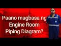 PAANO MAGBASA NG ENGINE ROOM PIPING DIAGRAM?