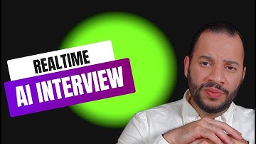 Practice Interviews with AI!  ChatGPT & OpenAI Real-Time Demo