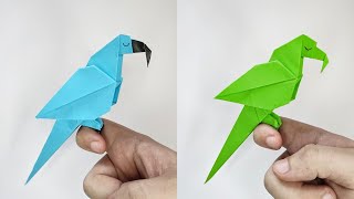 Origami PARROT easy | How to make a paper parrot