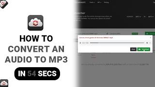 How to Convert An Audio To MP3 on Cloud Convert [NEW]