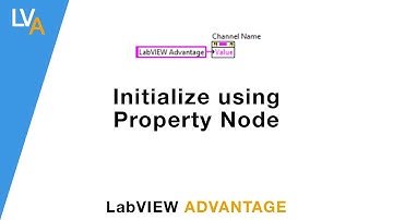 How to Initialize controls using Property Node - LabVIEW