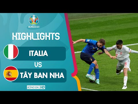 Highlights Italia vs Tây Ban Nha l Người Ý Dồn Ép Tây Ban Nha Đến Nghẹt Thở