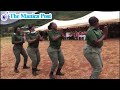 Zimbabwe Prisons and Correctional Services officers showcase their musical, dancing skills