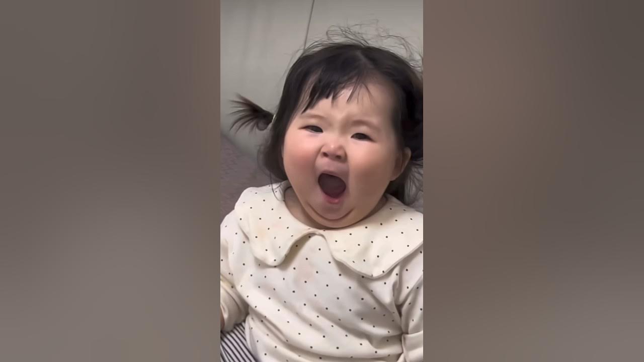 Biggest yawn ever seen😂😂😂😂 #shorts #baby - YouTube