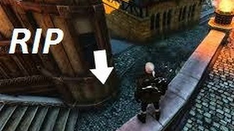 The fall damage in The Witcher 3
