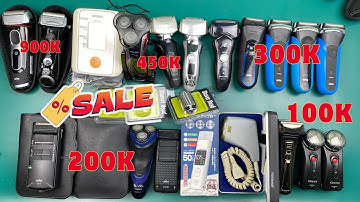 Chỉ Từ 100k Sale Máy Cạo Râu Nhật Đức | @DungCuNhatNT