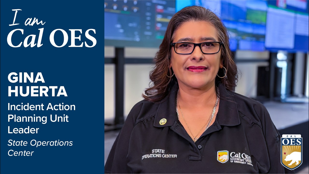 Thumbnail for Shining a Spotlight on Staff –I am Cal OES Video Series, Gina Huerta