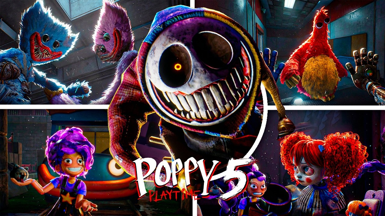 Poppy Playtime Chapter 5 - Full Game Walkthrough & Ending