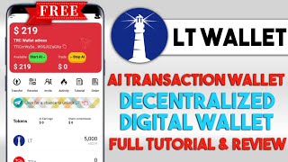 LT WALLET - AI TRANSACTION WALLET | KUMITA KAHIT TULOG! FULL TUTORIAL | POTENTIAL TOKEN? REVIEW screenshot 4