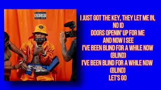 DaBaby - BLIND (Lyrics) ft. Young Thug