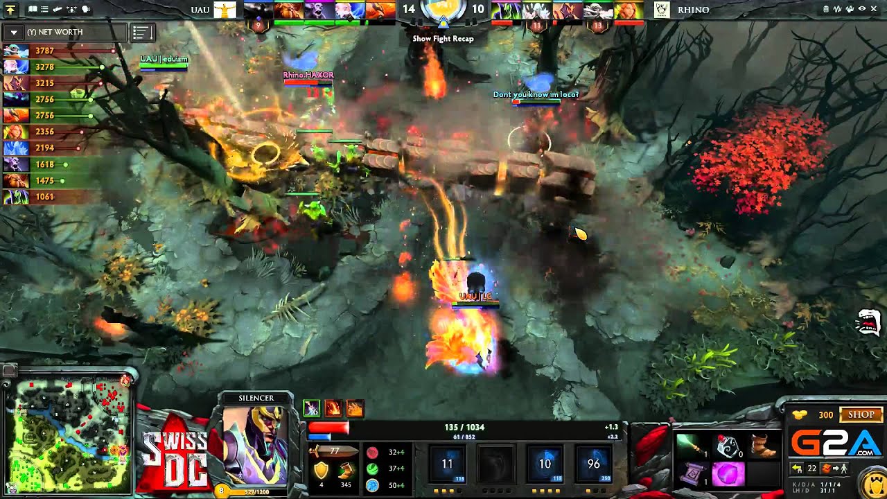 Rhino.Gaming vs Honigmänners Game 1 ~ Swiss Dota 2 Championships ~ Semifinals
