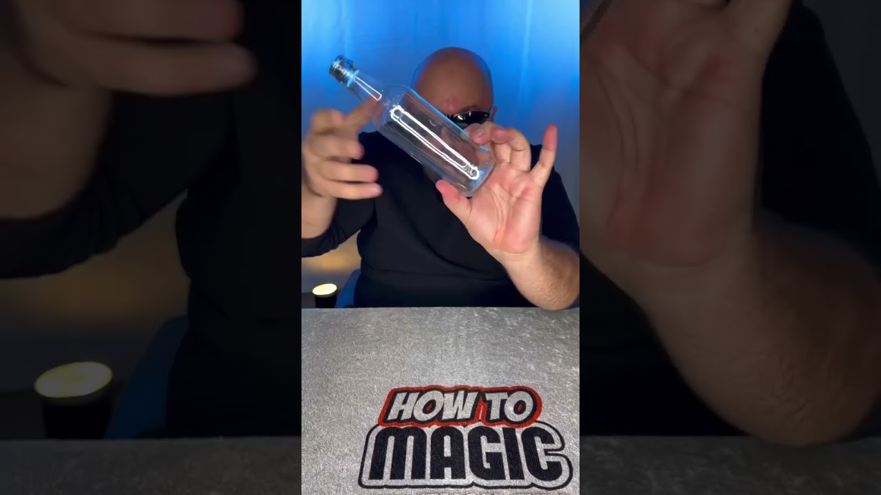 Монета сквозь бутылку: лучший фокус! 😮