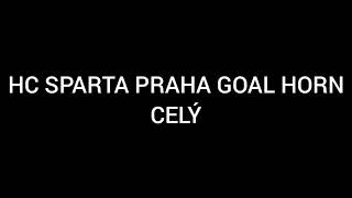 HC SPARTA PRAHA GOAL HORN CELÝ