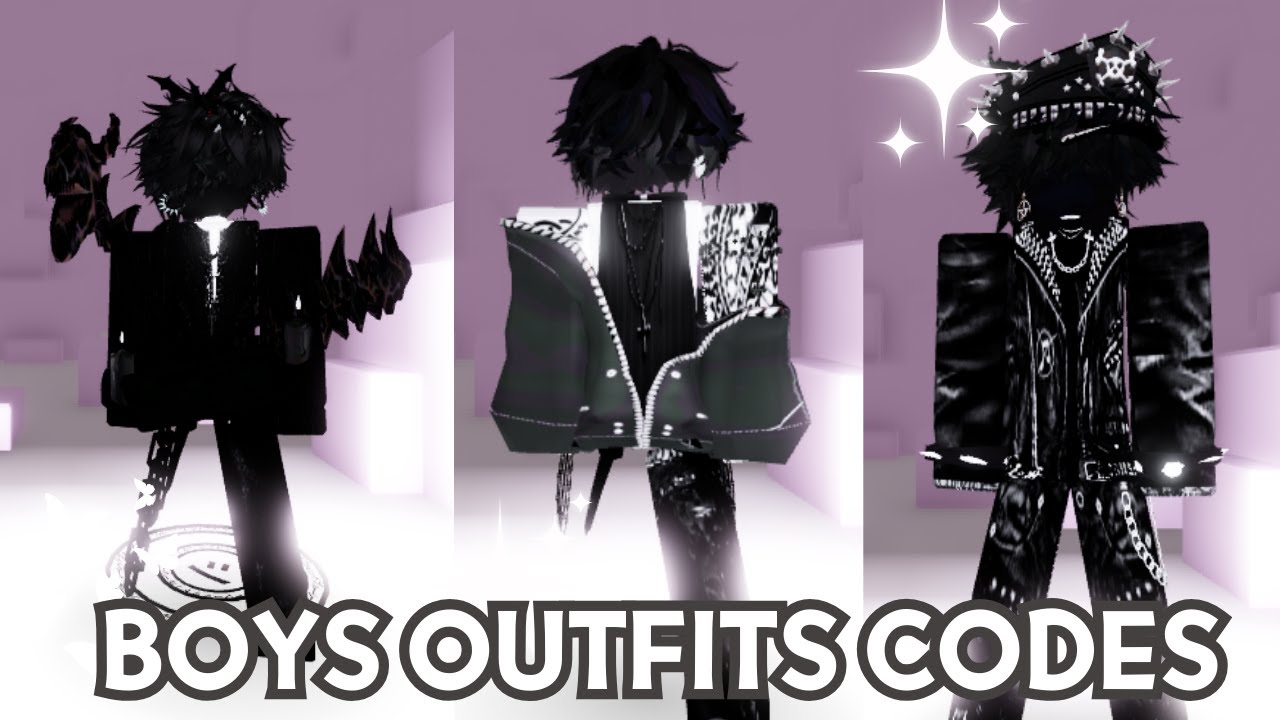 New Cool Berry Avenue codes for boys Outfits /Clothes ! Emo boys