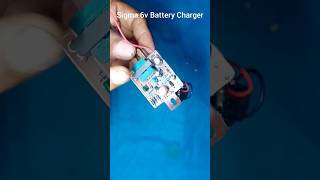 6v Battery Charger Repair, use sigma emergency light || #ytshorts #electronics #repair