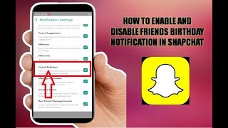 How to Enable and Disable Friends Birthday Notification In Snapchat screenshot 2