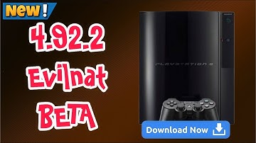 4.92.2 Evilnat BETA CFW Pex/D-Pex Version Is Released+Download Now ! #ps3