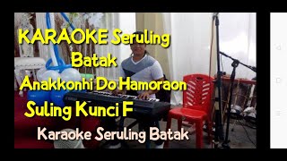 Anakkonhi do hamoraon || Karaoke seruling batak kunci F