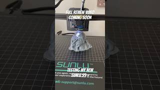 Testing my new Sunlu S9+