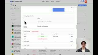 Admin Guide View All Tutors