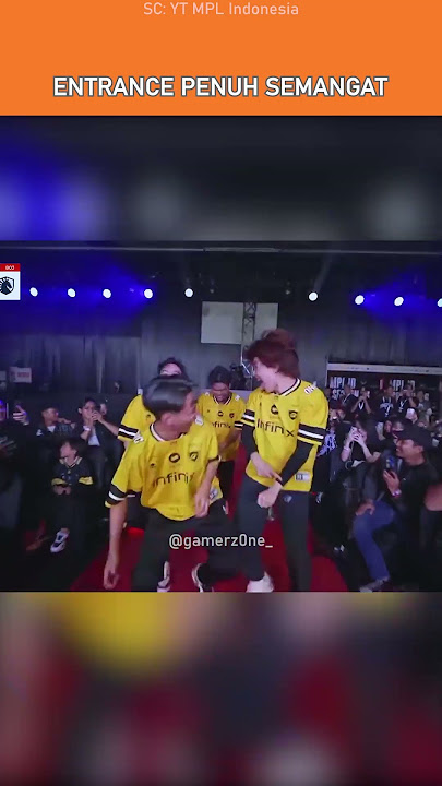 Onic's new Jingle & Entrance. The top is free 😁 #onic #onicesports #mplid #mlbb #mobilelegends