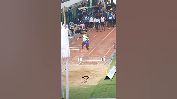 Long Jump in All India University 2024 #jd_films2309 #trackandfield #universitygames #JD
