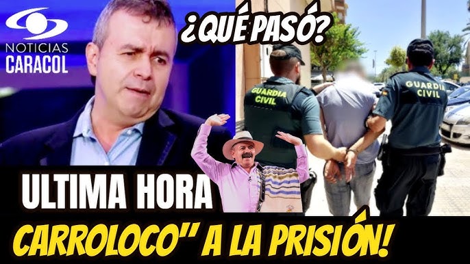 URGENTE! DEVASTADORA NOTICIA, CARROLOCO" HUMORISTA de SÁBADOS FELICES  CARACOL! - YouTube
