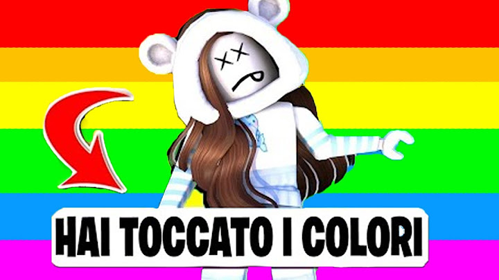 BROOKHAVEN MA SE TOCCHI I COLORI CANCELLI ROBLOX!