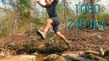 GOPRO HERO 9 BLACK 1080 240 FPS SLOW MOTION Test and SETTINGS