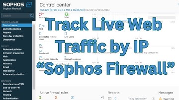 How to Track Web Traffic for a Specific IP in Sophos Firewall