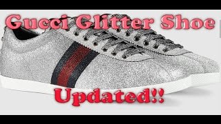 Gucci Glitter Shoe Review **UPDATE** 1080p