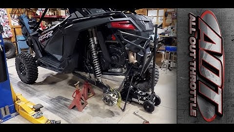 We stumbled across a few tips and tricks to share when removing axles from a 2022 RZR Pro XP.