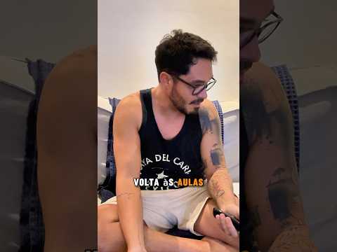 A professora NUNCA ESTÁ PREPARADA para a VOLTA ÀS AULAS!Procede???