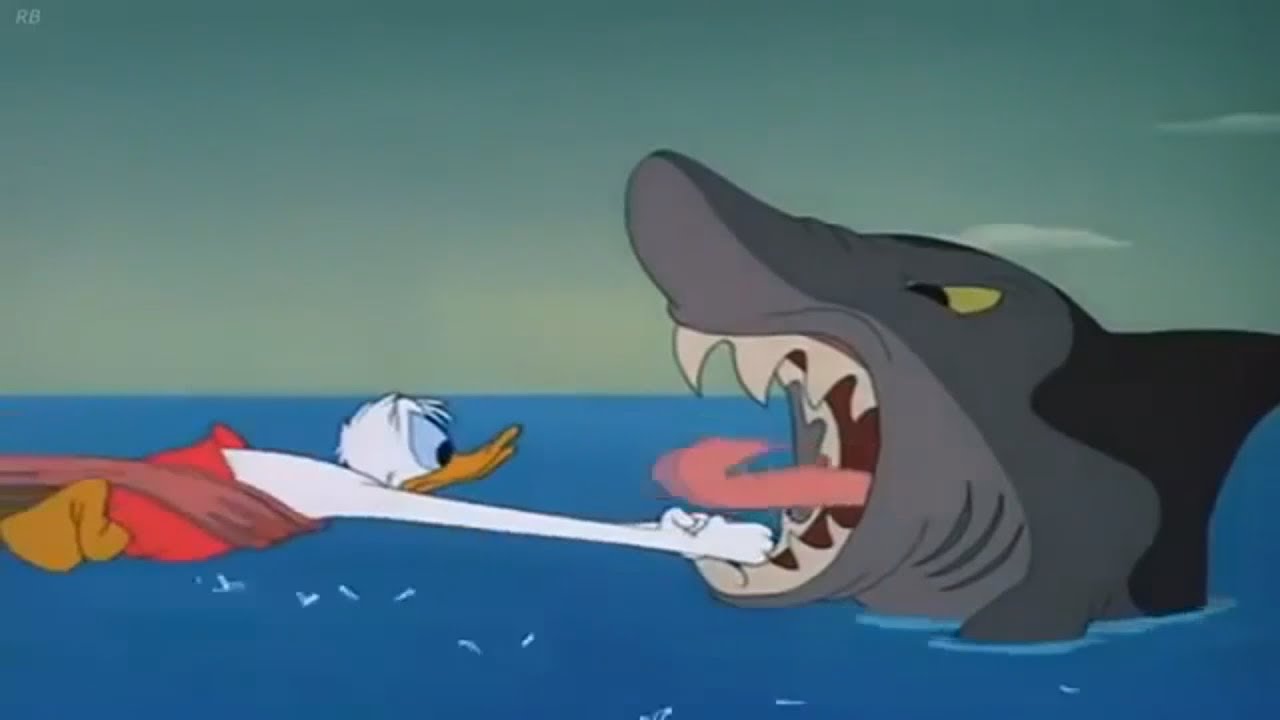 voreno Shark almost eats Donald Duck (DDBATB)