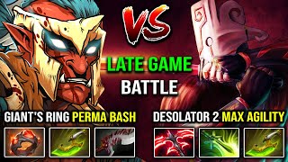 BATTLE of the 2 Hardest Carry in Meta | LVL 30 Juggernaut Vs Giant's Ring Troll Warlord DotA 2
