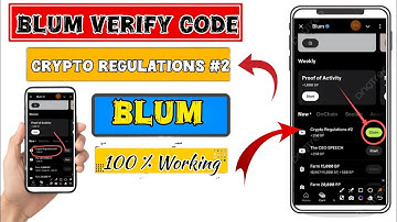 Crypto Regulations #2 verify code | Blum verification code | #Blumcode