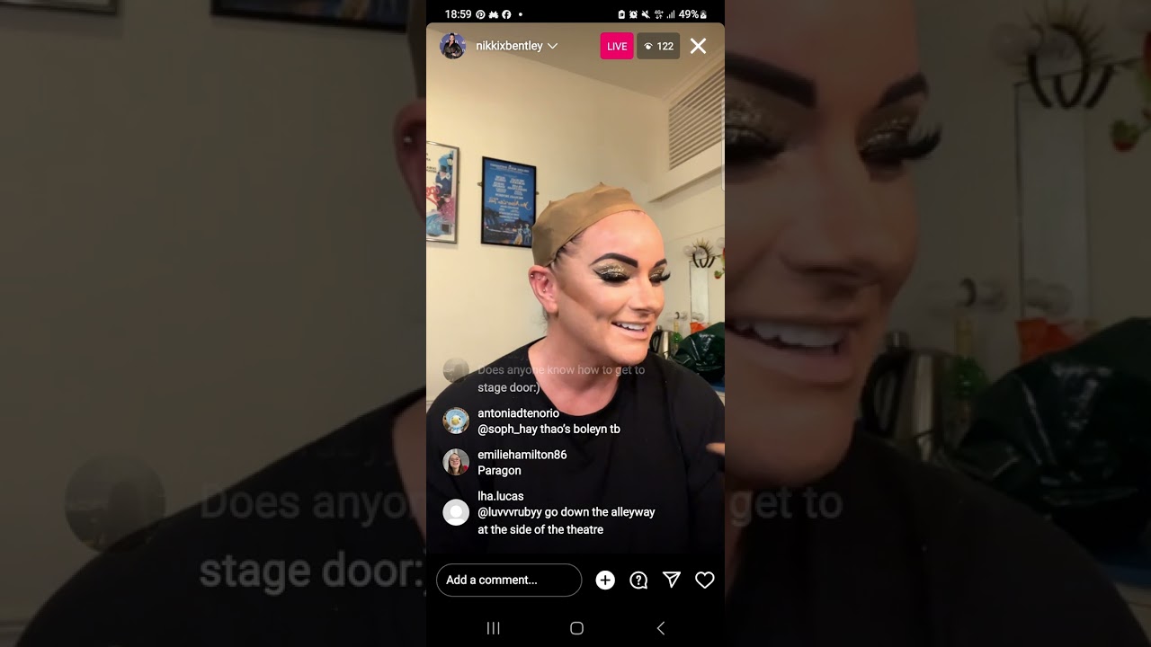 29.02.24 - Nikki Bentley Instagram Live