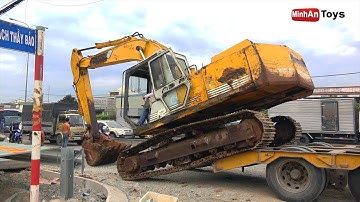 Máy Xúc Lên Ô Tô ♫ Nhạc Thiếu Nhi Hay Nhất Cho Bé