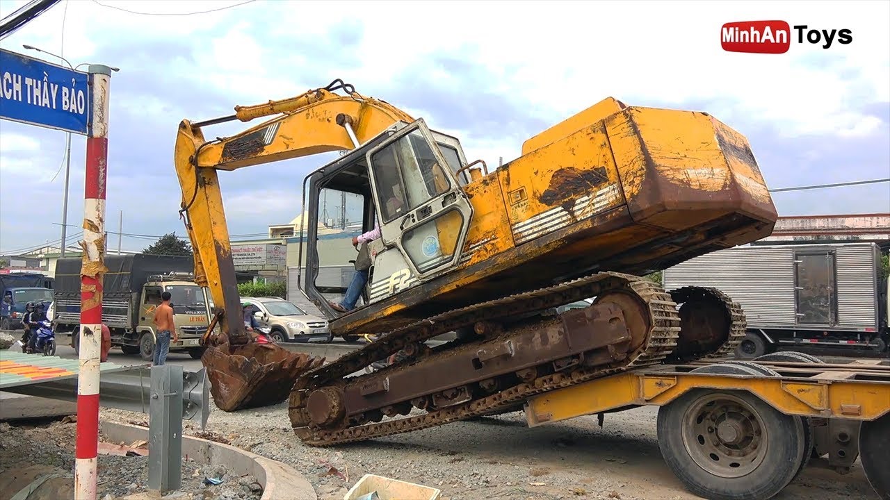 Máy Xúc Lên Ô Tô ♫ Nhạc Thiếu Nhi Hay Nhất Cho Bé