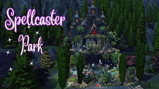 Spellcaster Park in Glimmerbrook 🧙🏽‍♀️✨ The Sims4 Stop Motion Build ( No CC )