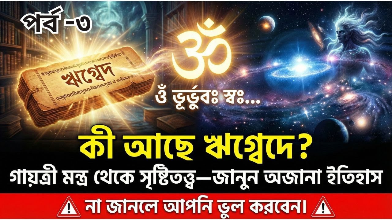 কী আছে ঋগ্বেদে? গায়ত্রী মন্ত্র থেকে সৃষ্টিতত্ত্ব—জানুন অজানা ইতিহাস। পর্ব -৩