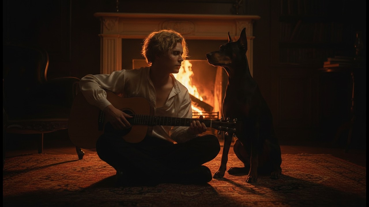 Есенин С.А Собаке Качалова (Дай, Джим, на счастье лапу мне)....