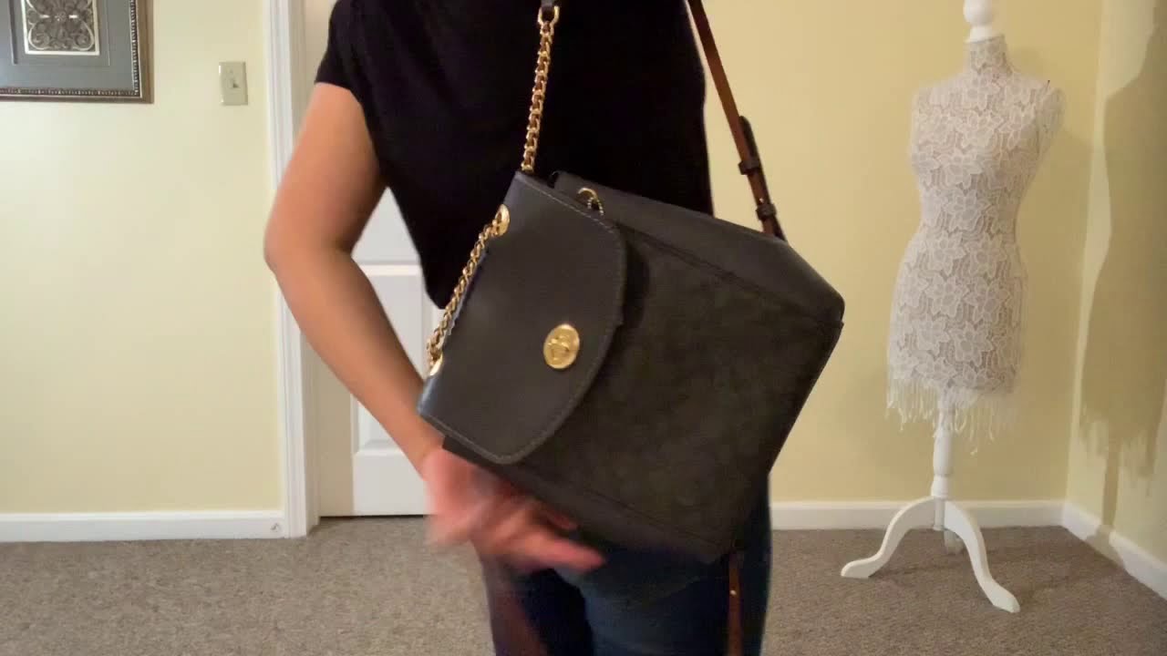 How I wear my COACH Parker Convertible Backpack - YouTube