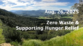 Zero Waste & Supporting Hunger Relief