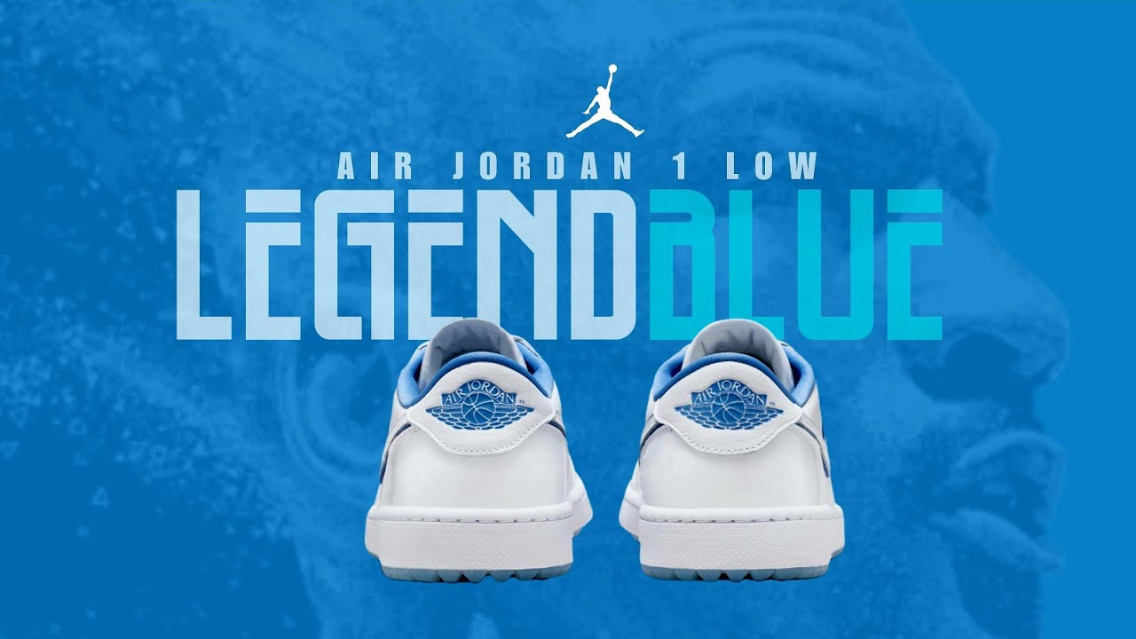Air Jordan 1 Low Golf LEGEND BLUE 2026 | Official First Look