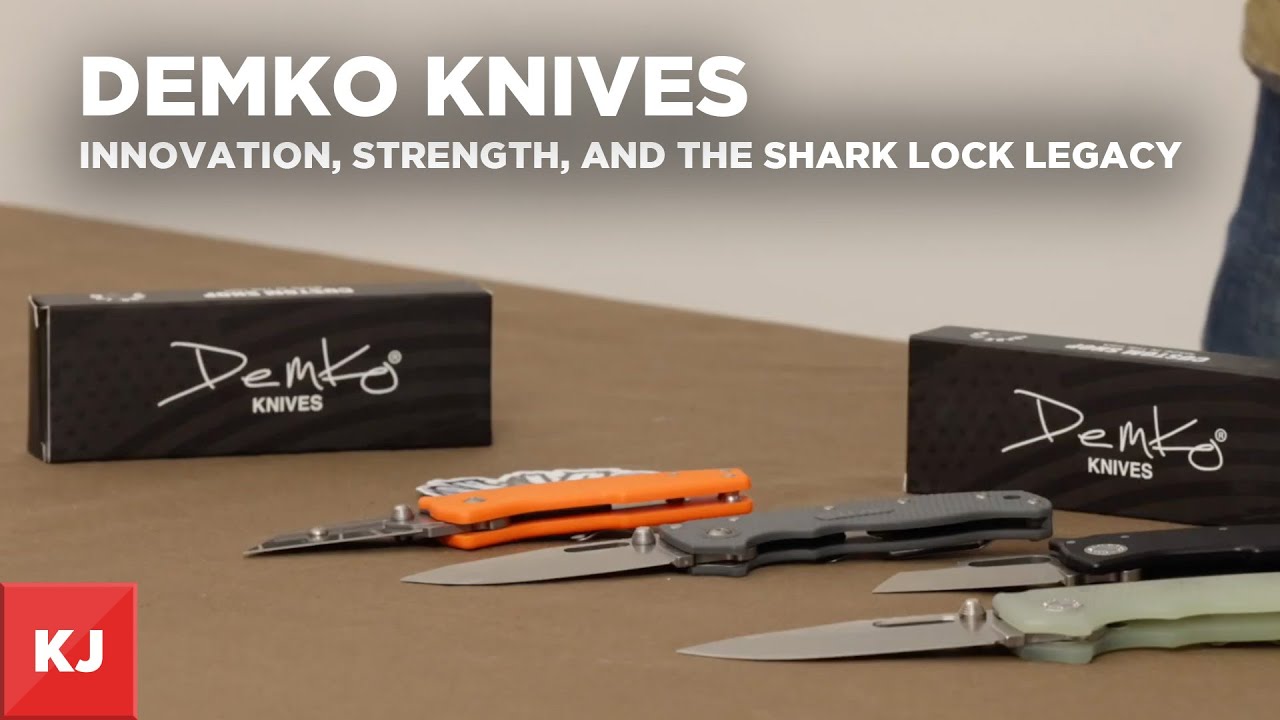 Demko Knives: Innovation, Strength, and the Shark Lock Legacy