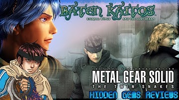 Hidden Gems Streams - GameCube Double Feature! (Baten Kaitos & MGS: Twin Snakes)